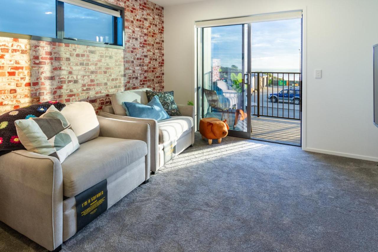 Okioki - Seaside Escape Lägenhet Christchurch Exteriör bild