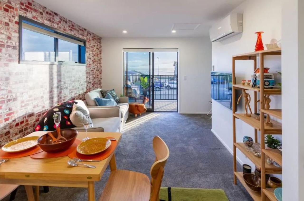 Okioki - Seaside Escape Lägenhet Christchurch Exteriör bild