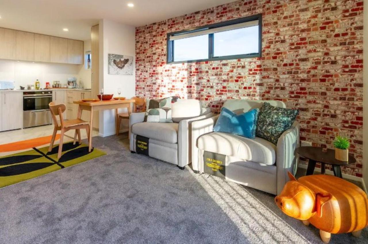 Okioki - Seaside Escape Lägenhet Christchurch Exteriör bild