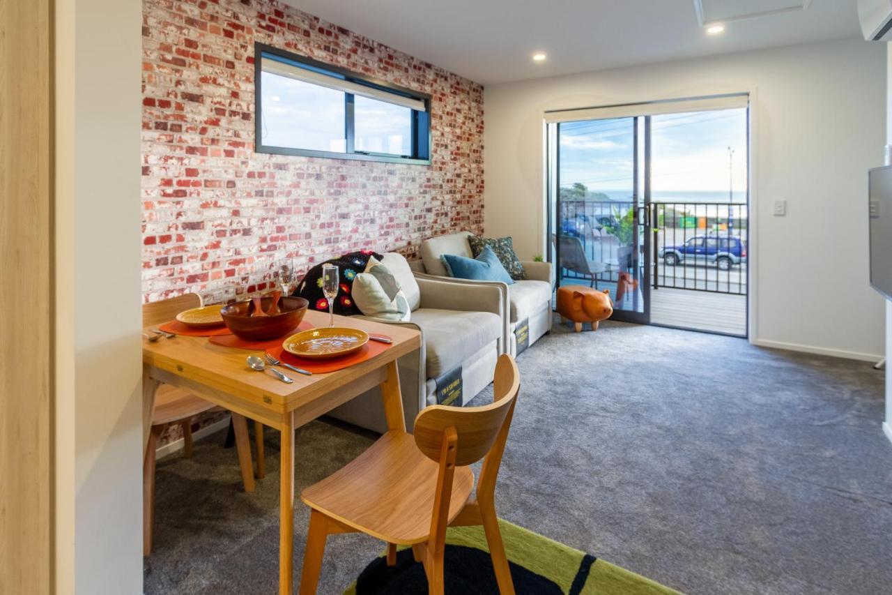 Okioki - Seaside Escape Lägenhet Christchurch Exteriör bild